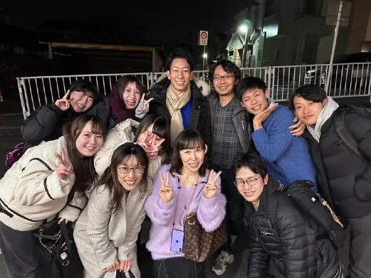森 一真先生の研修時の写真