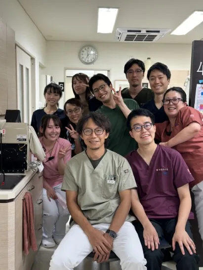 仲平 哲也先生の研修時の写真