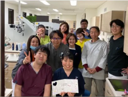 上田 晴香先生の研修時の写真