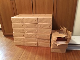 記念誌 出荷状況